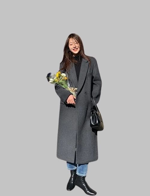 4-35.jpg Korean Style Long Wool Coat for Women - 图片 5