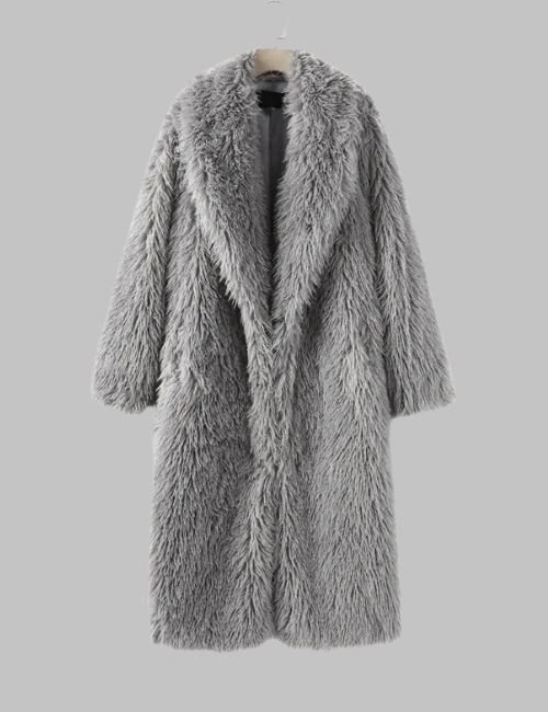 6-20.jpg Faux Fur Belted Winter Long Coat for Women - Image 6